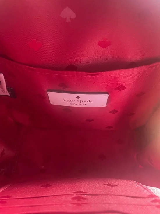 Kate Spade Red Mailbox Crossbody Bag Heart Letters Novelty Bag - Picture 3 of 17